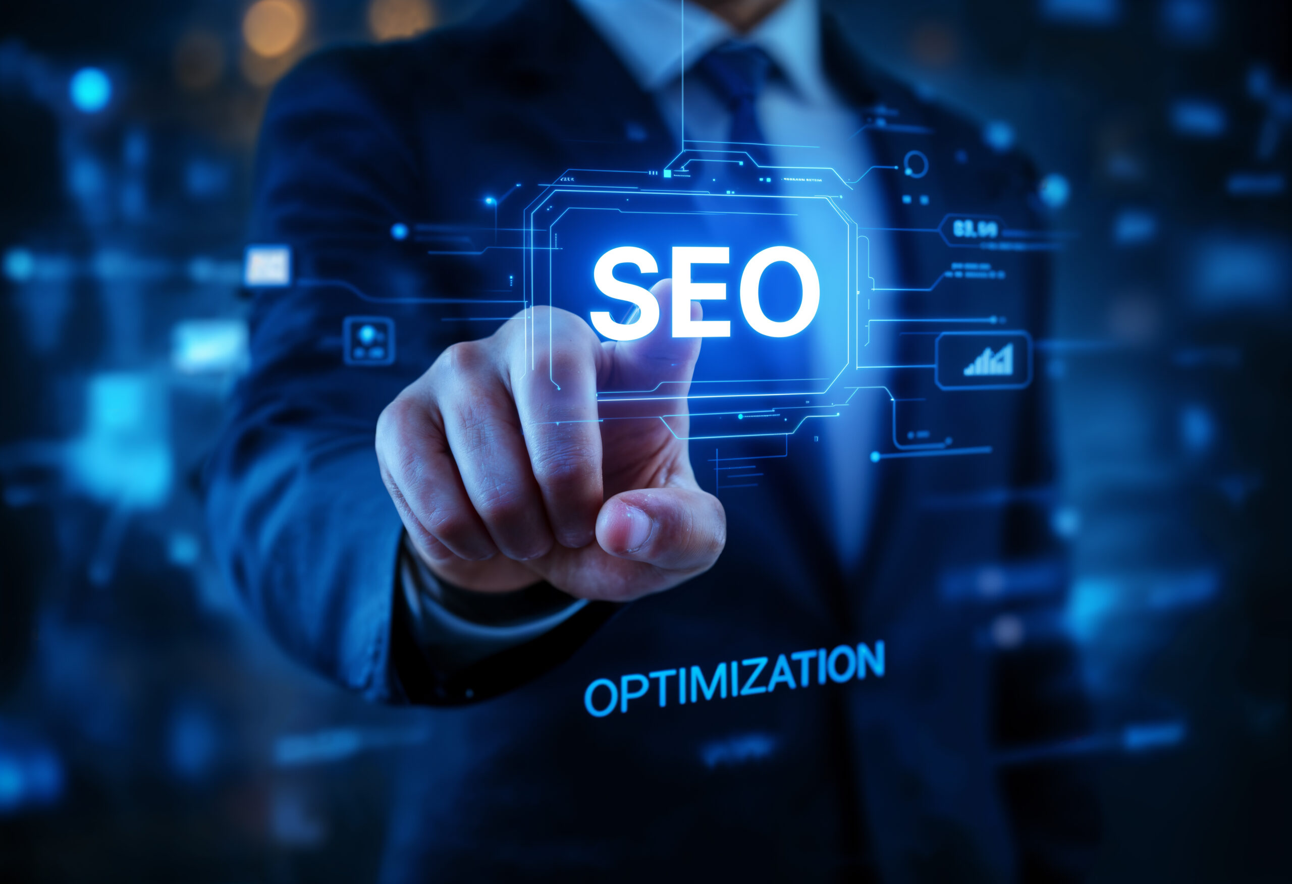 SEO Service 2 employee working marketing setting scaled