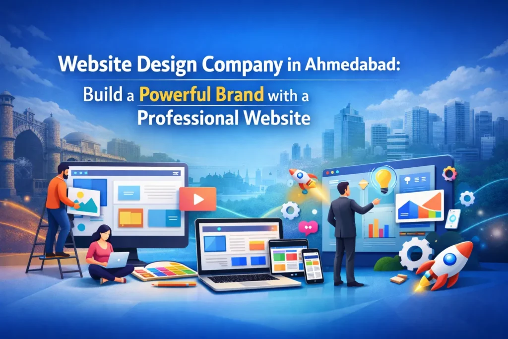 Website design company creating responsive and modern websites for businesses
